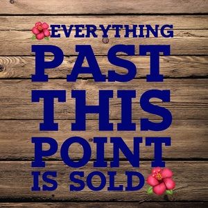 💕Everything past this point is sold💕